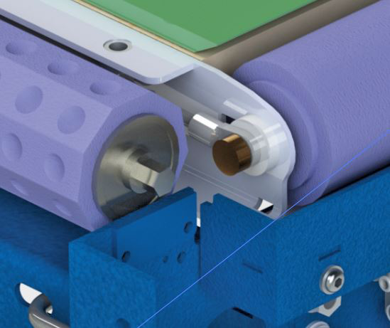 CU Sort – All Angle Transfer & Divert Station Technical Drawing